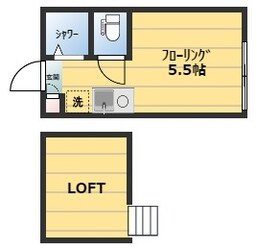 物件間取画像